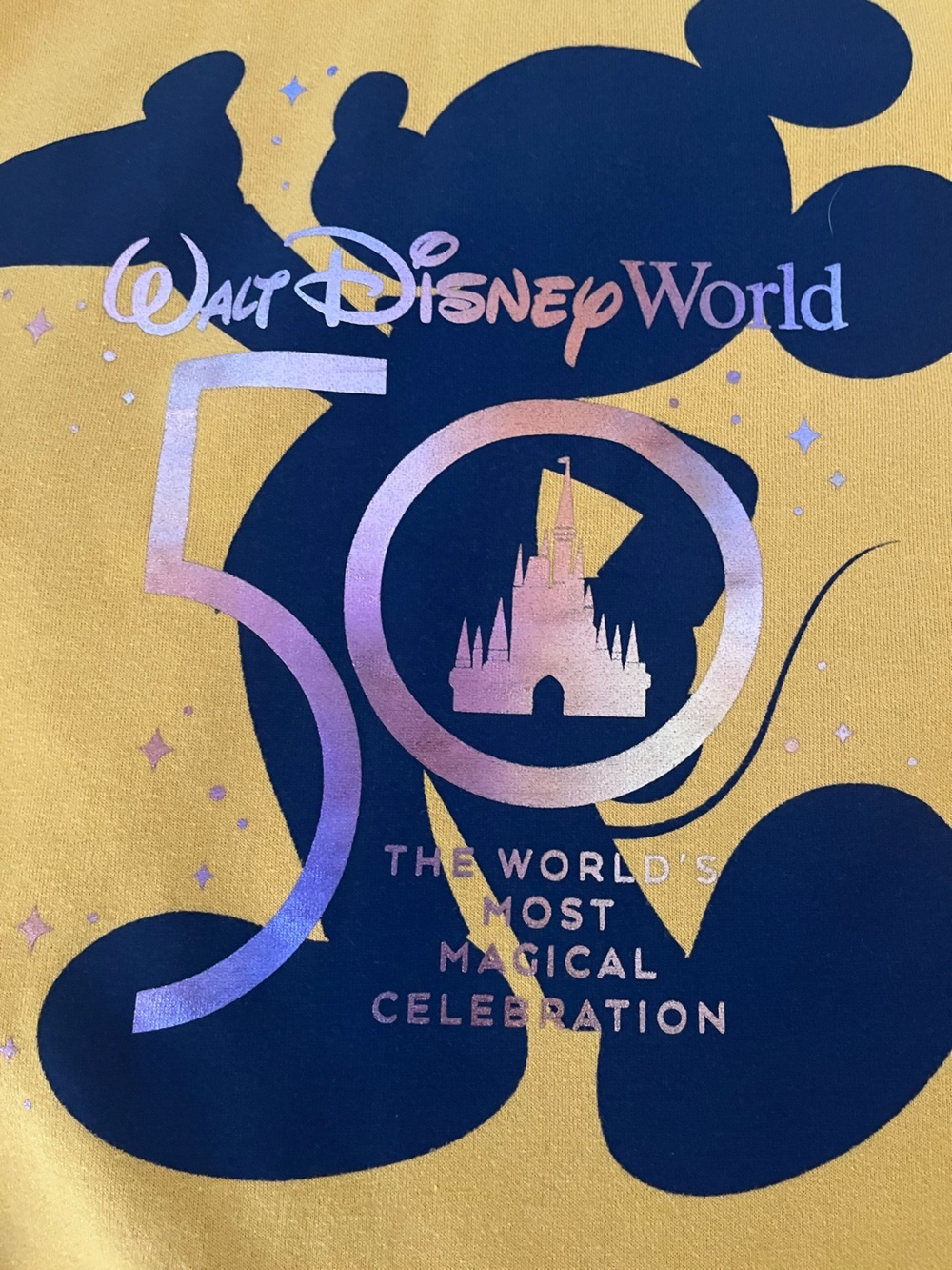 Walt Disney World 50th Anniversary Hoodie – XL NWOT - Picture 7 of 9